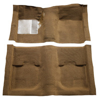 1969 - 1970 Mustang Coupe Molded Carpet Kit (Black)