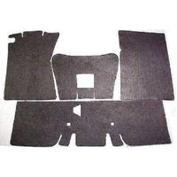 1964 - 1966 Mustang 4-pc Underlayment Kit