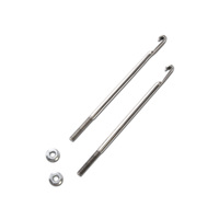 1967 - 1970 Mustang Battery Hold Down Bolt Kit, Stainless Steel (24F series)