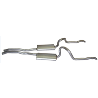 1970 Mustang Exhaust (OEM Boss 302/429 exhaust sys 2.25” - Requires turn downed tips)