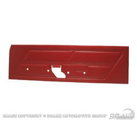 1970 Mustang Standard Door Panels (Bright Red)
