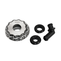 1970 - 1973 Mustang Oil Cap with PCV Elbow (Chrome)