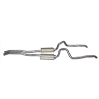 1971 - 1973 Mustang Exhaust (Non-Mach 302 2" dual exhaust sys)