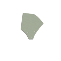 71-73 FB Quarter Glass - Left, Tinted
