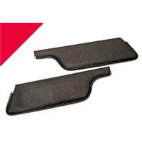 1971 - 1973 Mustang Coupe Fastback Sun Visor (Red)