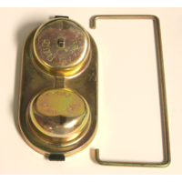 67-73 Drum brake m/c cap cad