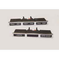 74-77 Bronco Dash Control Lights