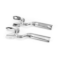 1979 - 1993 Mustang Hood Hinges (Stainless, Pair)