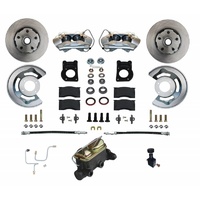64-66 Manual Front Disc Brake Conversion with Dual Reservoir Master Cylinder
