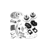 Disc Brake Conversion Kit with Master Cylinder (8 cylinder, dual master cylinder)