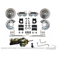 1964 - 1966 Mustang Power Disc Brake Conversion with Automatic Transmission