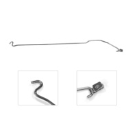 05-09 Hood Prop Rod (Stainless)