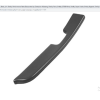 87-93 Arm Rest Pad (Black, LH)