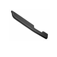 87-93 Arm Rest Pad (without Power Windows, Dark Gray, LH)