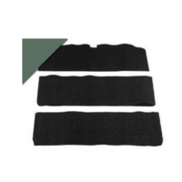 1965 - 1968 Mustang Fold-Down Seat Carpet (Ivy Gold, 80/20)