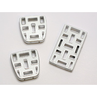 2007-13 FJ Billet Pedal Covers (Manual, 3pc)