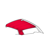 63-65 Falcon Headliner Hardtop (Red)