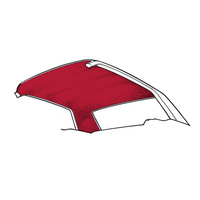 1969 - 1970 Mustang Fastback Headliner (Dark Red)