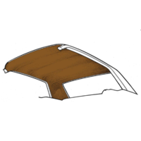69-70 Fastback Headliner (Saddle)