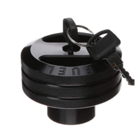 2001 - 2014 Jeep TJ JK & 2008 - 2013 Dodge Challenger Billet Gas Cap - Black