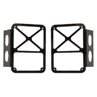 2007 - 2014 Jeep JK Tail Lamp Guards - Black