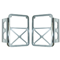 2007 - 2014 Jeep JK Tail Lamp Guards - Stainless
