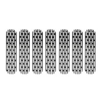 2007 - 2014 Jeep JK Wrangler Grille Inserts (Black)