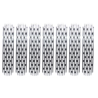 2007 - 2014 Jeep JK Wrangler Grille Inserts (Polished)