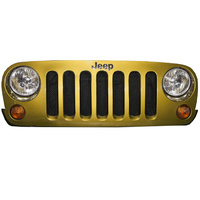 Jeep Wrangler JK Mesh Grille - Black
