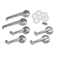 1965 - 1967 Mustang Coupe Convertible Interior Door Handle Kit - Satin