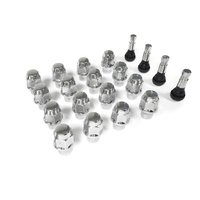 Legendary Wheels LUGNUT KIT 1/2" x 3/4" HEX with Valve Stems - 16