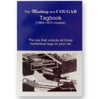 65-73 Mustang tag decoder book