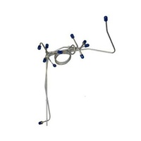 1965 - 1966 Mustang Front Brake Line Set (GT Brakes) Steel