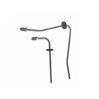 1971 - 1973 Mustang Front Brake Line Set (Disc Brakes) Stainless