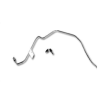 1964 - 1966 Mustang Front to Rear Brake Line (Front Drum, Single Exhaust) Steel