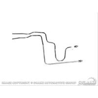 1964 - 1965 Mustang Transmission Oil Cooler Lines (Stainless Steel, 8 Cylinder)