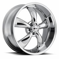 1964 - 1973 Mustang Classic Wheel (Chrome, 15 x 7 with 4" Backspace)
