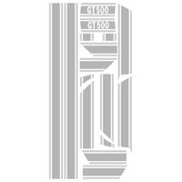 1969-1970 Shelby GT500 Stripe Kit (White)