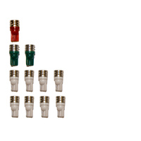 1979-93 Mustang Ultra Bright Instrument Panel LED Bulb Kit (White)