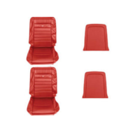 Pony Bucket Sport Seats (Bright Red)