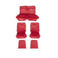 Convertible Pony Sport Seats (Bright Red)