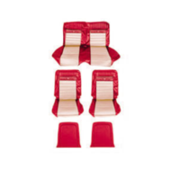 Convertible Pony Sport Seats (Red/White)