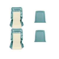 Pony Bucket Sport Seats (Aqua/White)
