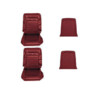 Pony Bucket Sport Seats (Dark Red)