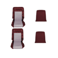 Pony Bucket Sport Seats (Red/White)