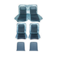 Convertible Sport Seats (Blue)
