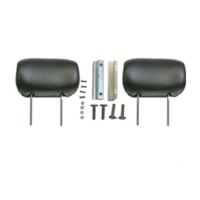 1964-67 Mustang Sport Seat Headrest - Pair (Black)
