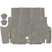 1964 - 1966 Mustang Coupe Convertible Trunk Mat (Plaid)
