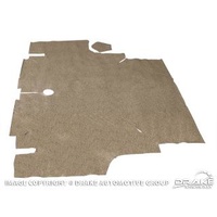 1967 - 1968 Mustang Coupe Convertible Trunk Mat (Speckled)