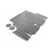 1969 - 1970 Mustang Coupe Convertible Trunk Mat (Plaid)